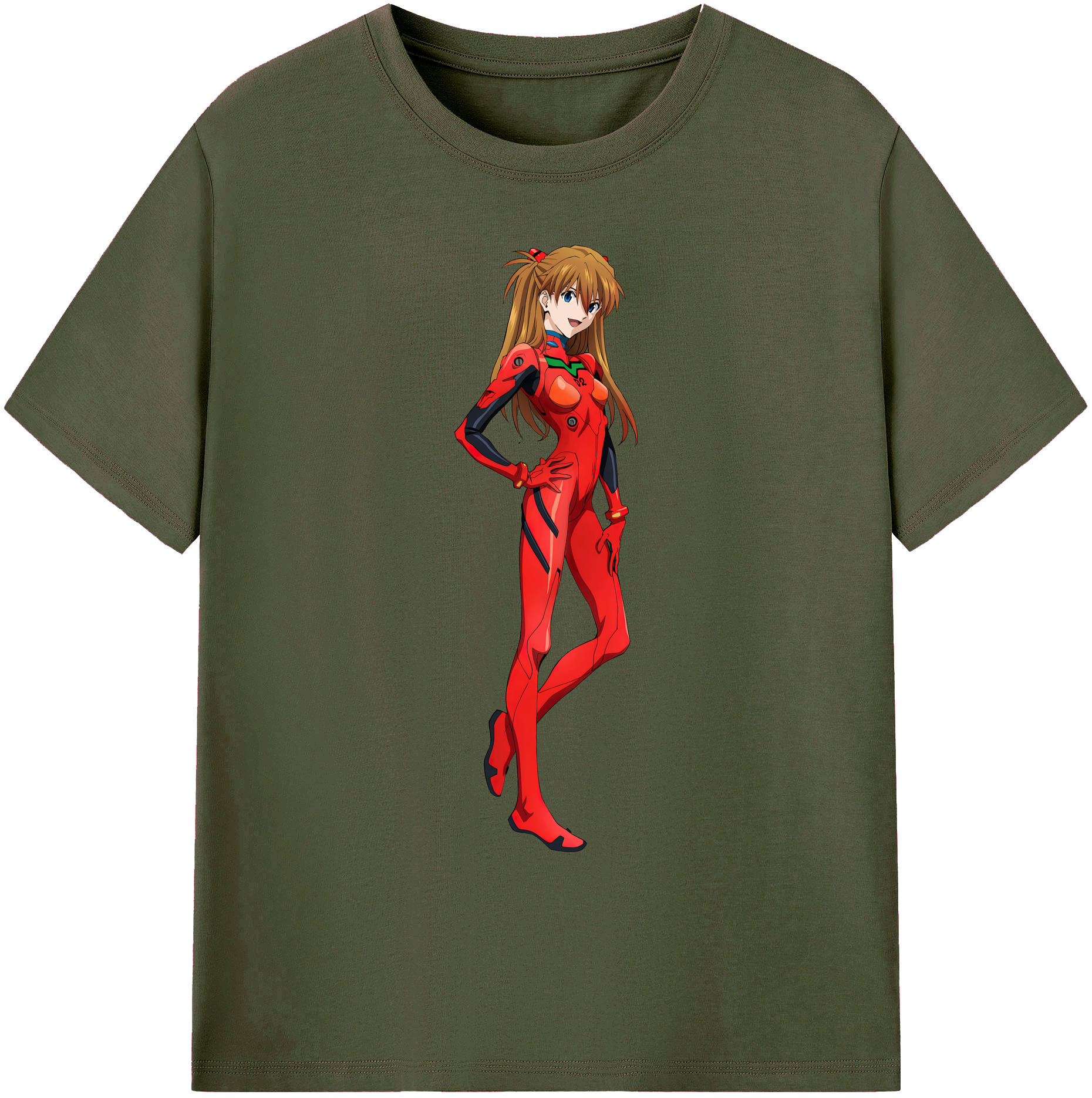 （画像用） EVA 新世紀エヴァンゲリオン 綿100％ メンズ半袖Tシャツ｜肌触りやわらか＆通気性